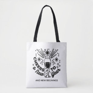 Tote Bag Conception de la fête du Nouvel An