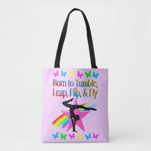 TOTE BAG CONCEPTION DE LA PETITE FILLE GYMNASTICS