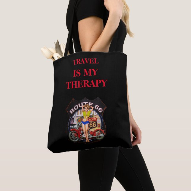 Tote Bag Conception de la thérapie de VOYAGE (De près)
