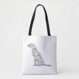 Tote Bag Conception de Labradoodle Retriever