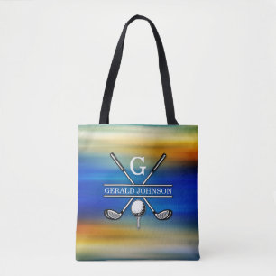 Tote Bag Conception de monogramme de golf sur mesure