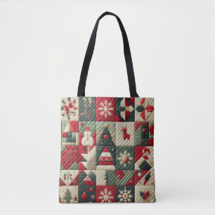Tote Bag Conception de Noël à plateau
