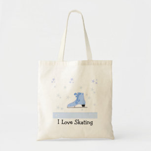 Tote Bag Conception de patinage sur glace