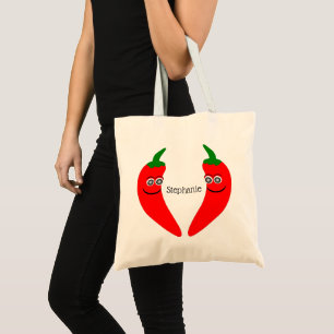 Tote Bag Conception de piment rouge