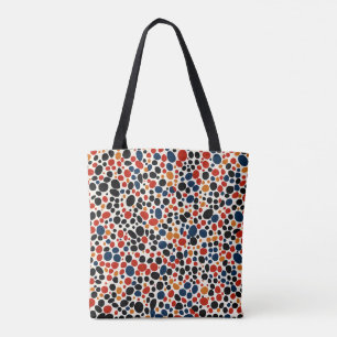 Tote Bag Conception de points colorés
