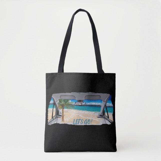 Tote Bag Conception de vacances  (Devant)