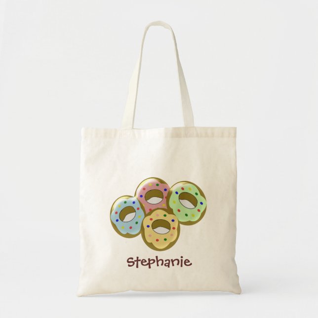 Tote Bag Conception des beignets (Devant)