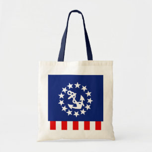 Tote Bag Conception du drapeau nautique américain