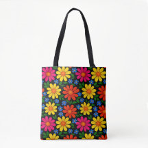 Conception florale orange, rouge, rose, jaune