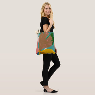 Tote Bag Conception florale rétro chaleureuse