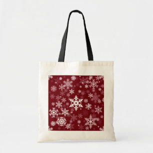 Tote Bag Conception heureuse de flocons de neige de