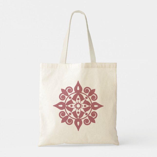 Tote Bag Conception Mandala fraîche (Dos)