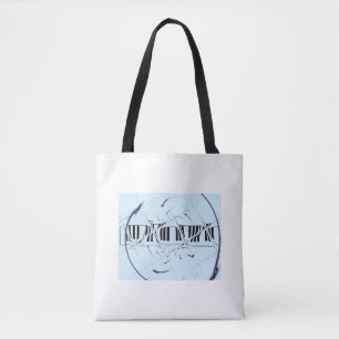 Tote Bag Conception musicale étirée