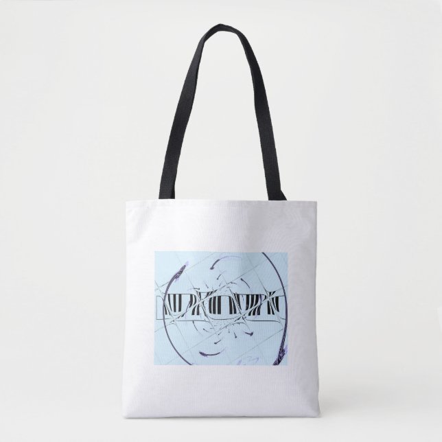 Tote Bag Conception musicale étirée (Devant)