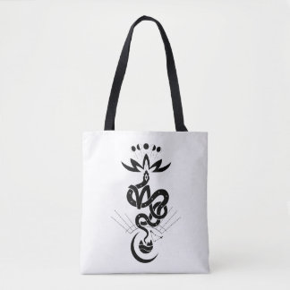 Tote Bag Conception originale pour l'impression Snake 2025,
