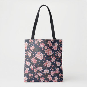 Tote Bag Conception raffinée de fleurs de cerisier japonais