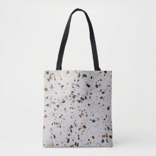 Tote Bag Concert Terrazzo : Conception abstraite Vintage