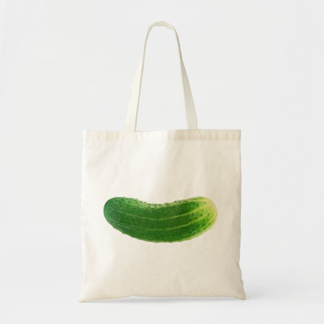 Tote Bag Concombre frais (Devant)