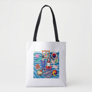 Tote Bag conçu avec une touche coréenne, culture et traditi