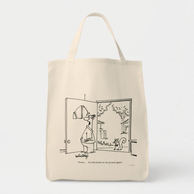 Tote Bag Conducteur vide d'oiseau (Devant)