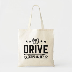 Tote Bag Conduire de manière responsable