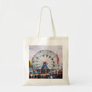 Tote Bag Coney Island Wonder Wheel