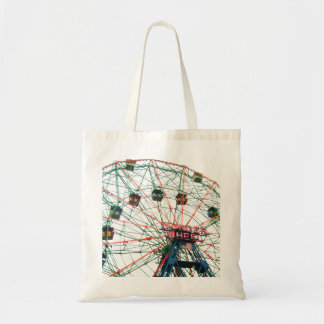 Tote Bag Coney Island Wonder Wheel Brooklyn New York City