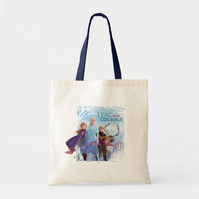 Tote Bag Congelé 2 : Anna, Elsa, & Friends | Courage (Devant)