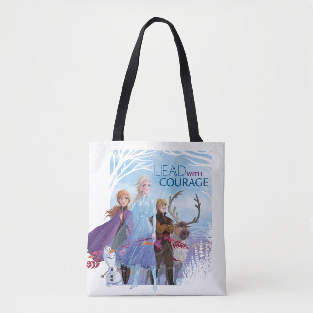 Tote Bag Congelé 2 : Anna, Elsa, & Friends | Courage (Devant)