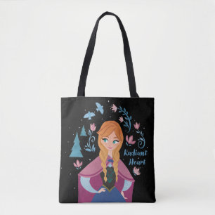 Tote Bag Congelé 2   Aquarelle Anna "Coeur Radiant"
