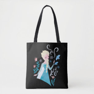 Tote Bag Congelé 2 Aquarelle Elsa "Let It Go"