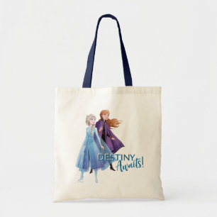 Tote Bag Congelé 2 : Elsa & Anna   Destiny Await !