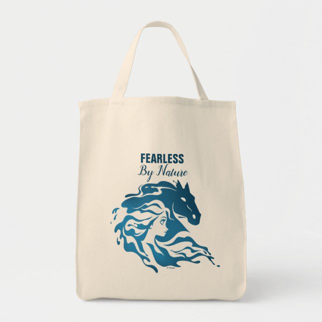 Tote Bag Congelé 2 : Elsa et le Nokk Aquarelle Silhouette (Devant)