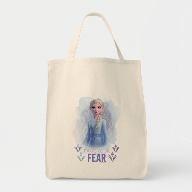 Tote Bag Congelé 2 : Elsa | Faites face à votre peur (Devant)