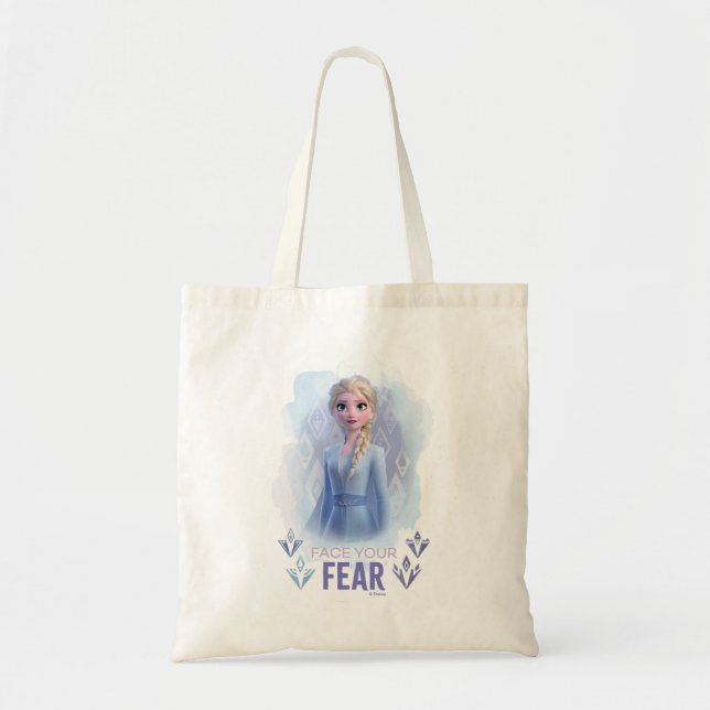 Tote Bag Congelé 2 : Elsa | Faites face à votre peur (Devant)