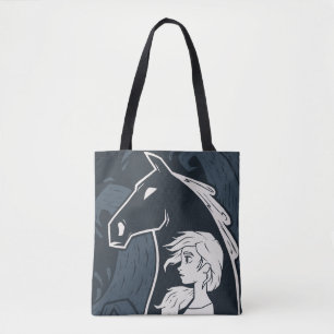 Tote Bag Congelé 2 : Elsa & The Nokk Woodcut Graphic