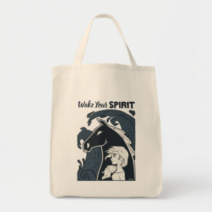 Tote Bag Congelé 2 : Elsa & The Nokk Woodcut Graphic