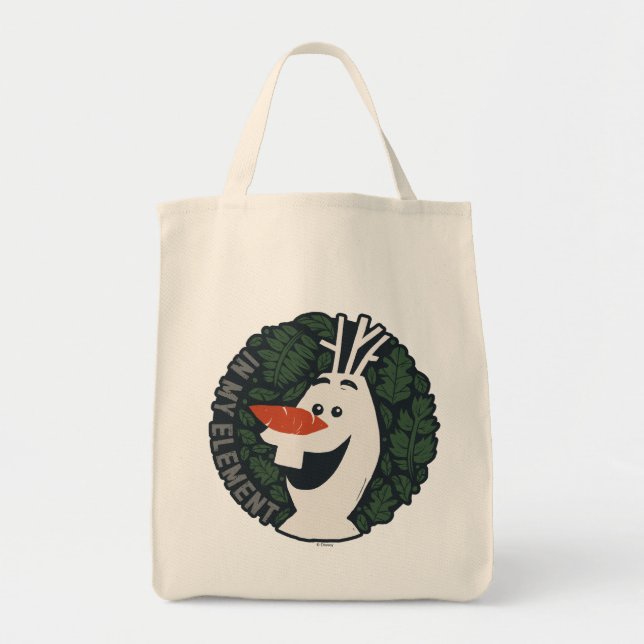Tote Bag Congelé 2 : Olaf | Dans Mon élément (Devant)