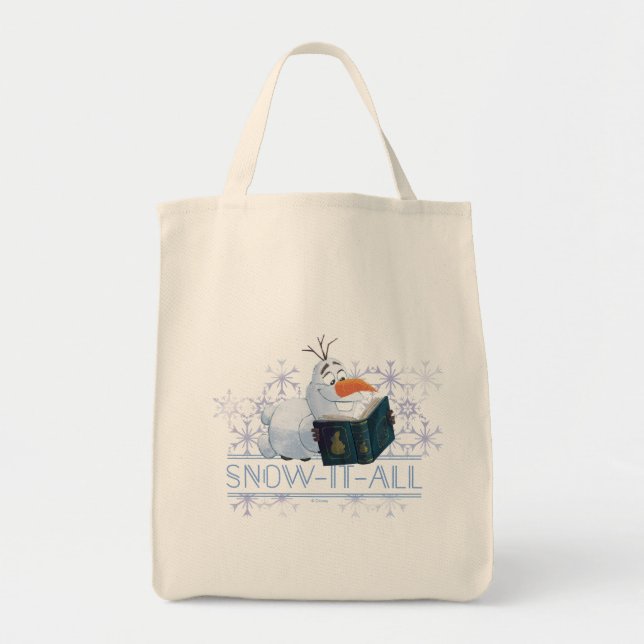 Tote Bag Congelé 2 : Olaf | La neige (Devant)