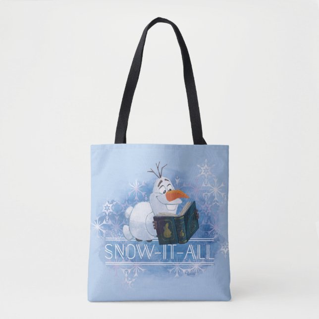 Tote Bag Congelé 2 : Olaf | La neige (Devant)