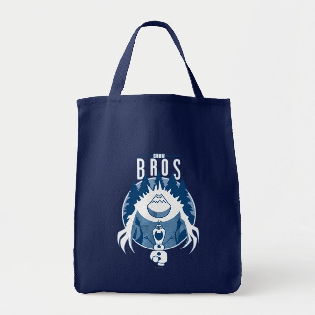 Tote Bag Congelé | Bros à neige (Devant)