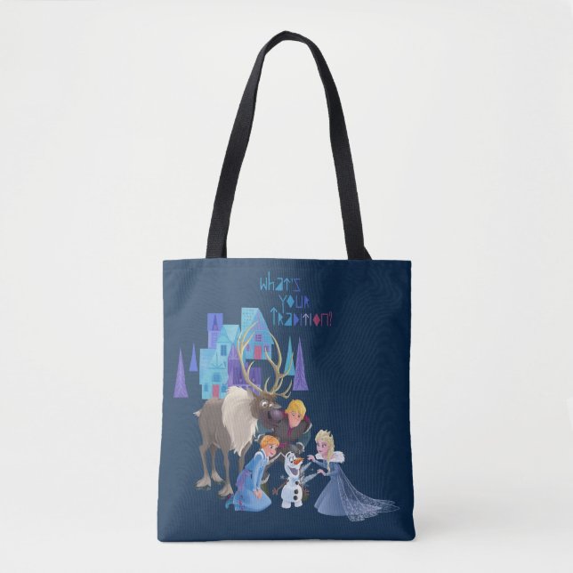 Tote Bag congelé| Quelle est votre tradition ? (Devant)