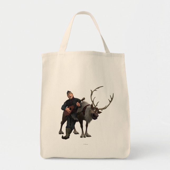 Tote Bag Congelé | Sven et Kristoff (Devant)