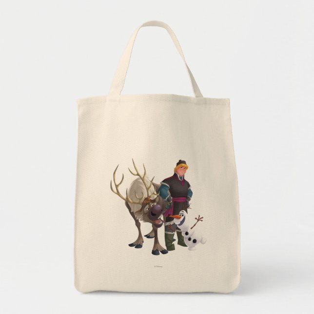 Tote Bag Congelé | Sven, Olaf et Kristoff (Devant)