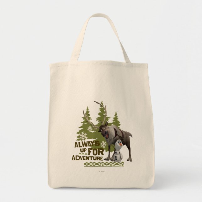 Tote Bag Congelé | Toujours prêt pour l'aventure (Devant)