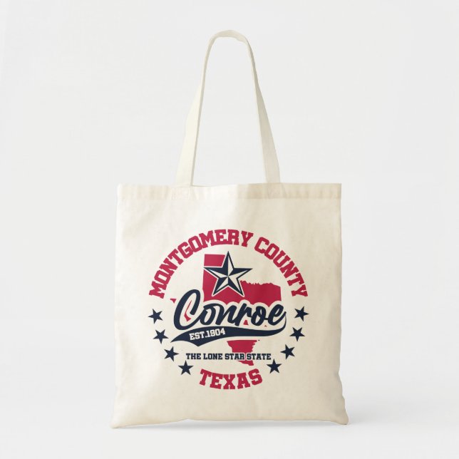 Tote Bag Conroe, Texas (Devant)