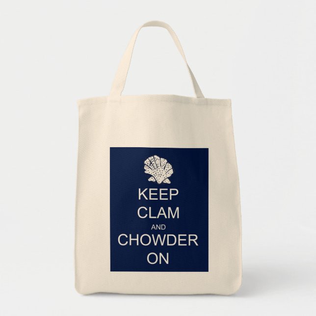 Tote Bag Conservez l'épicerie calme Fourre-tout de ragout (Devant)