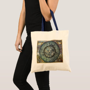 Tote Bag Constellation céleste Astronomie du Nord vintage