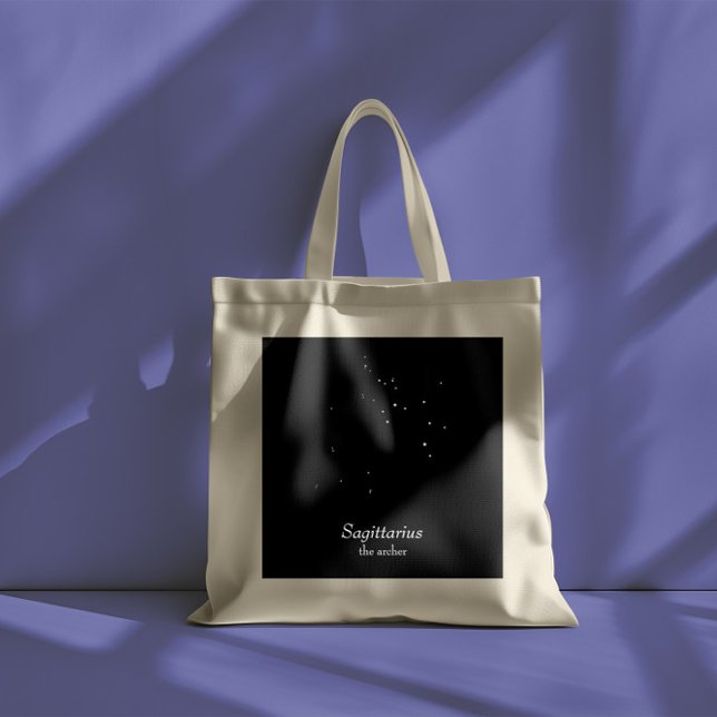 Tote Bag Constellation de Sagittaire (Créateur téléchargé)