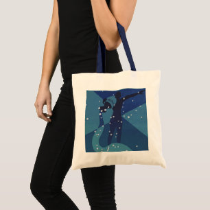 Tote Bag Constellation du Verseau, Astrologie du Zodiaque V